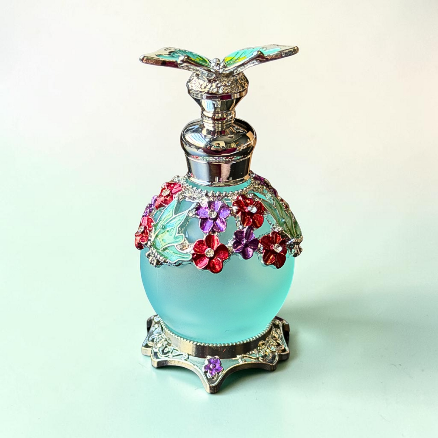 Amica Pure Perfume Oil - Turquoise Butterfly Bottle 20ml