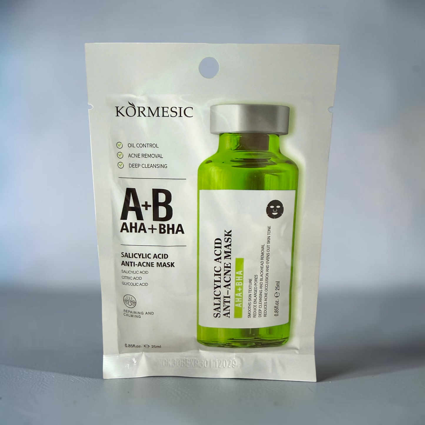 KORMESIC AHA + BHA Anti-Acne Sheet Mask