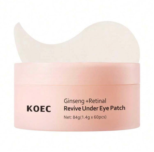 KOEC Retinal + Ginseng Revive Under Eye Patches - 60 pieces