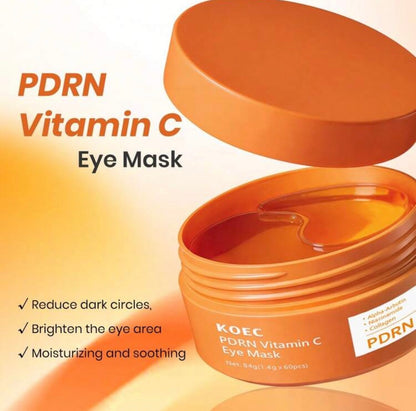 KOEC PDRN Vitamin C Under Eye Patches - 60 pieces