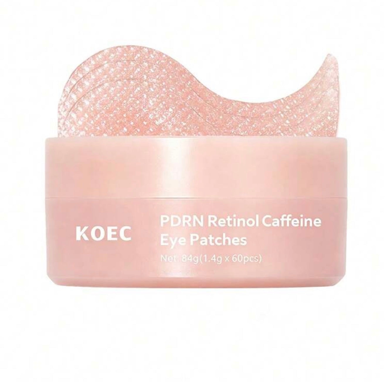 KOEC PDRN Retinol Caffeine Under Eye Patches - 60 pieces