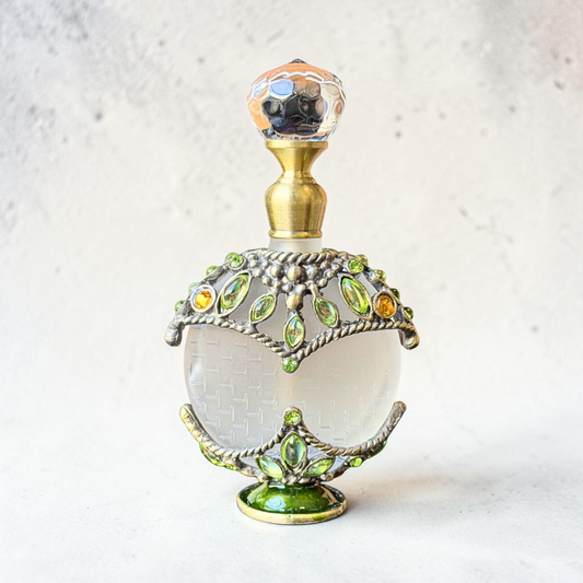 Amica Pure Perfume Oil - Green and Gold Bottle 10ml