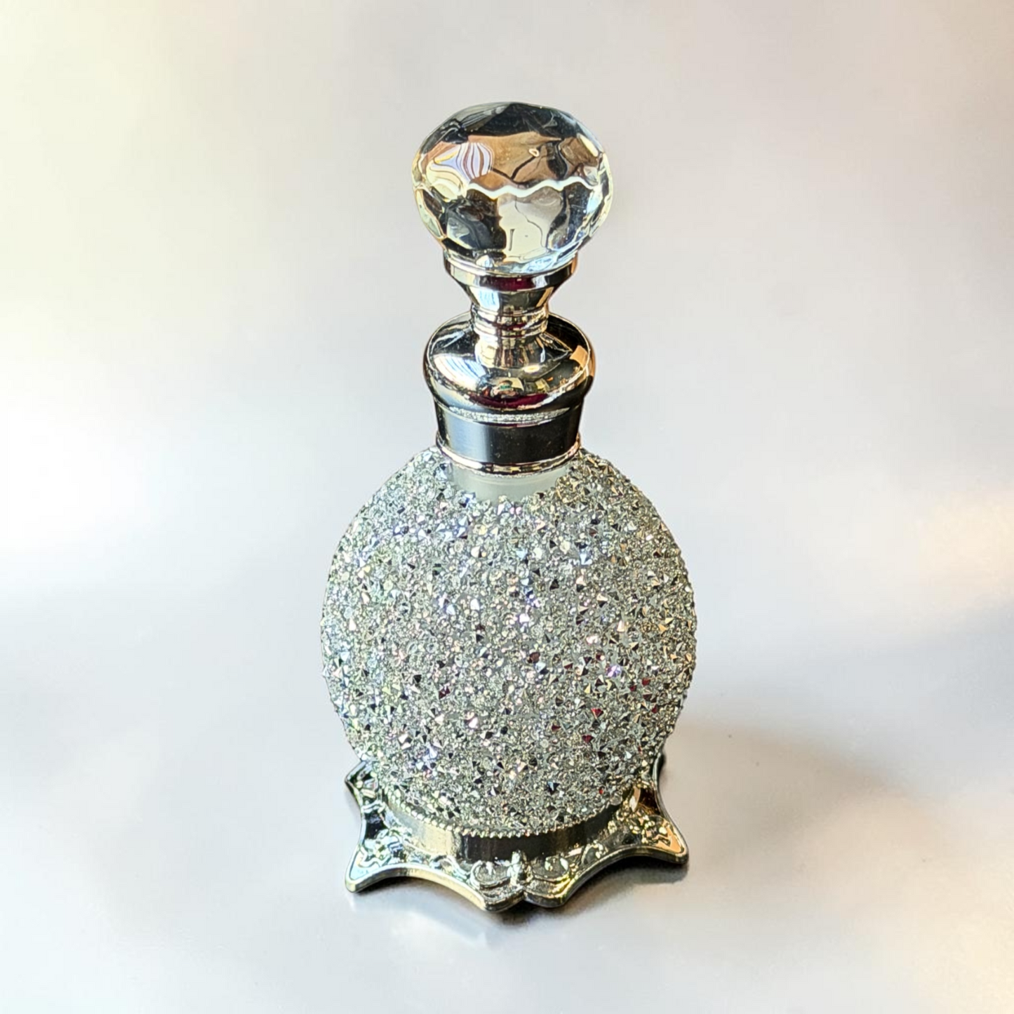 Amica Pure Perfume Oil - Glittery Silver Bottle 20ml
