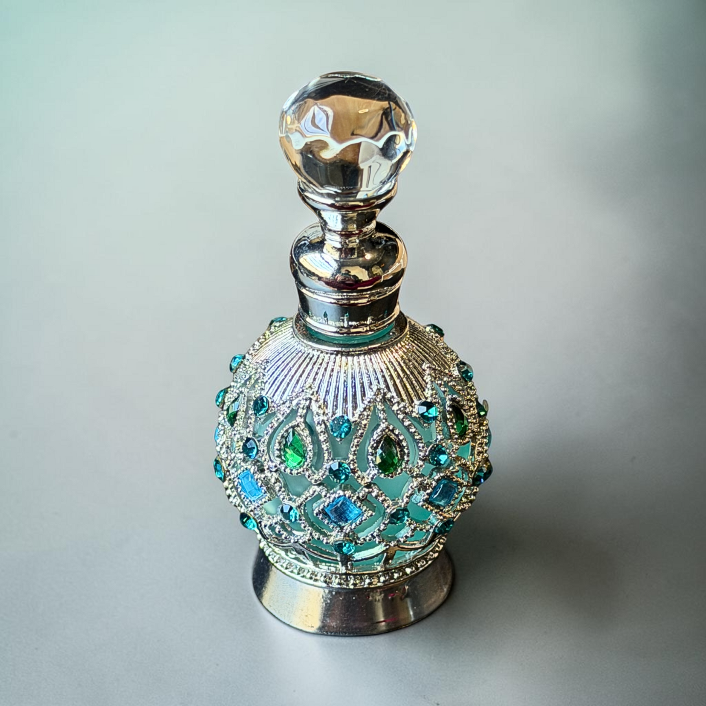 Amica Pure Perfume Oil - Blue and Green Bottle 20ml