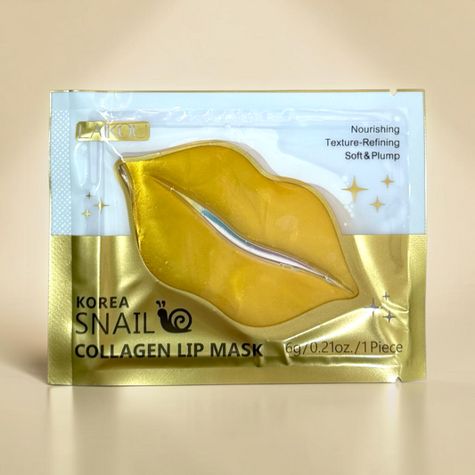 LAIKOU Korea Snail Collagen Lip Mask - Single Mask