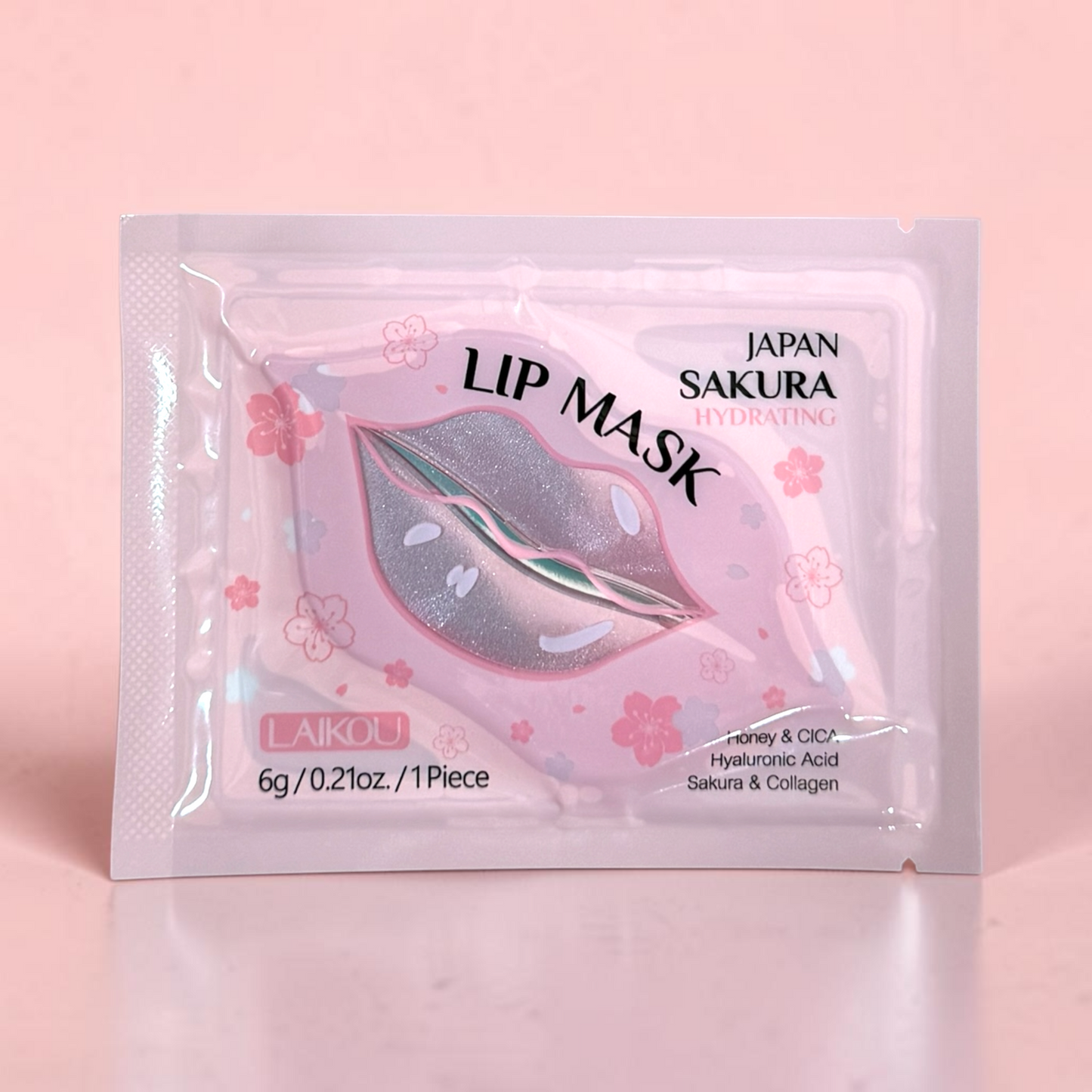 LAIKOU Japan Sakura Hydrating Lip Mask - Single Mask